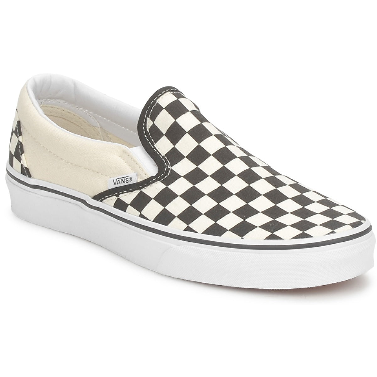 VANS CHECKERBOARD SLIP-ON BLACK/OFF-WHITE