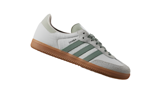 ADIDAS SAMBA SILVER GREEN (SAMBA WG)