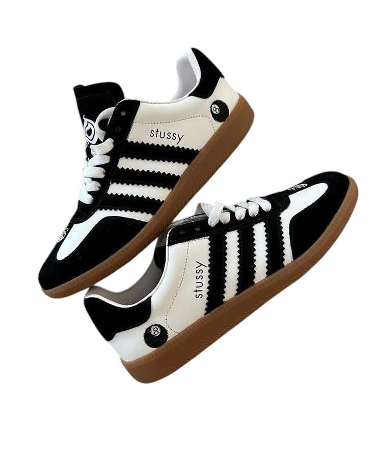 SAMBA OG STUSSY WHITE BLACK (SAMBA STUSSY)
