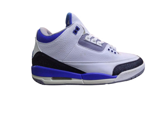 JORDAN 4 WHITE BLUE BLACK (J4 WBB)