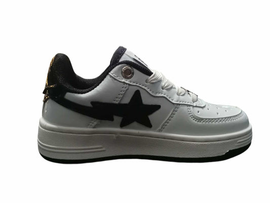 KIDS BAPE WHITE BLACK (K-BAPE WB)