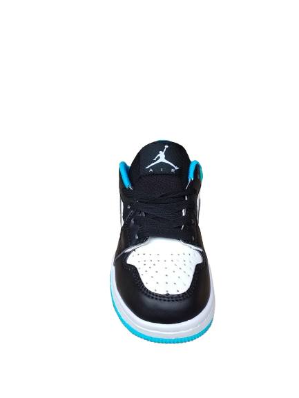 KIDS JORDAN 1 WHITE BLACK BLUE (K-J1 WBB)