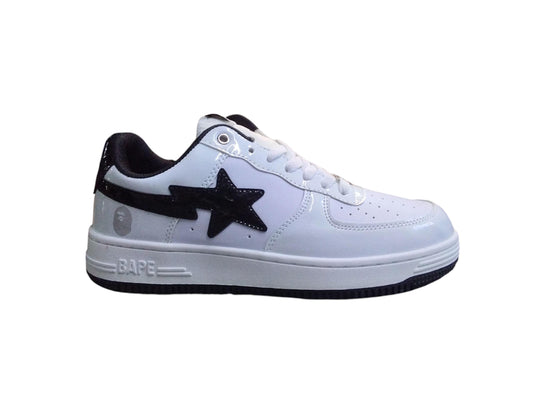 HQ BAPE WHITE BLACK (HQ BAPE WB)