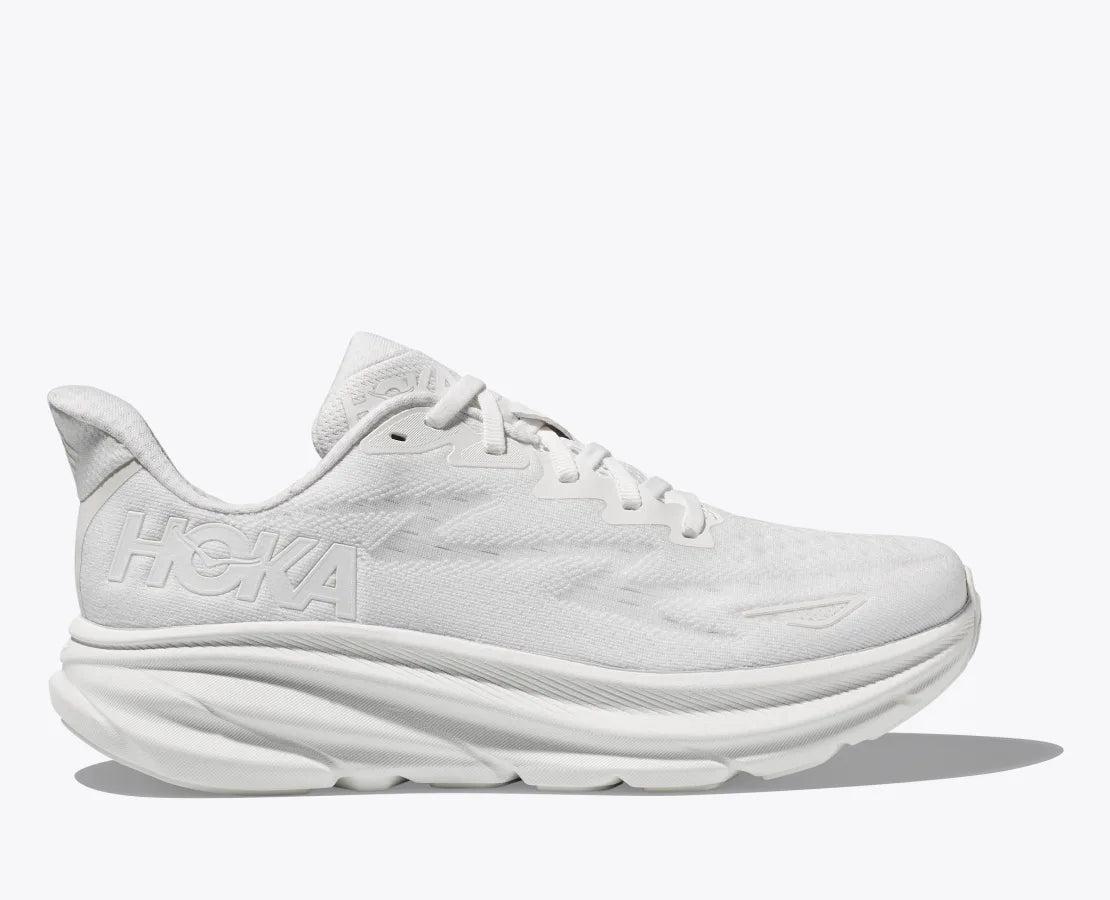 HQ HOKA CLIFTON 9 WHITE