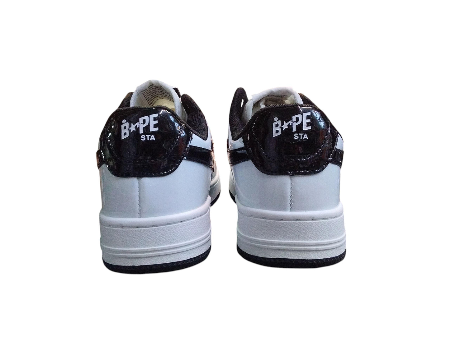 HQ BAPE WHITE BLACK (HQ BAPE WB)