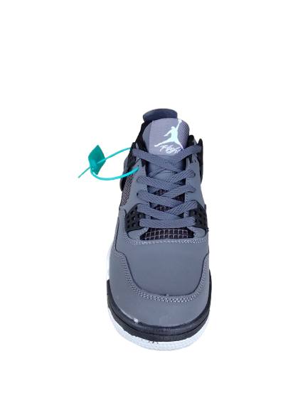 HQ JORDAN 4 GREY WHITE BLACK (HQ J4 GWB)