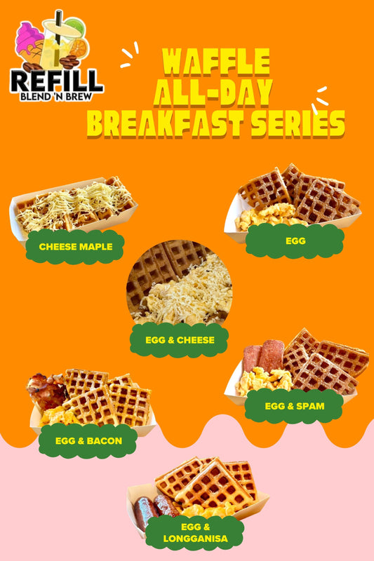 WAFFLE ALL-DAY BREAKFAST