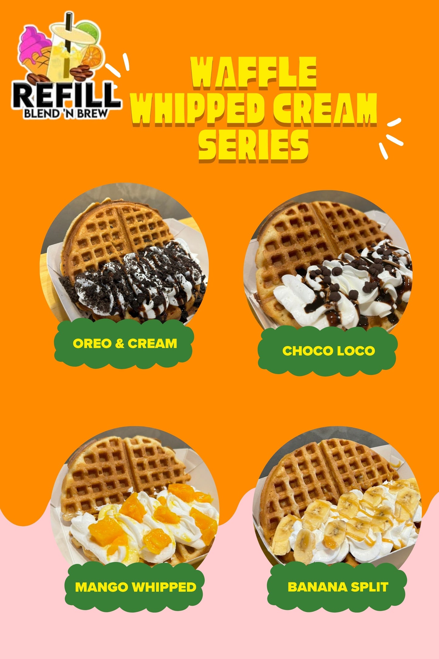 WAFFLE WHIPPED CREAM