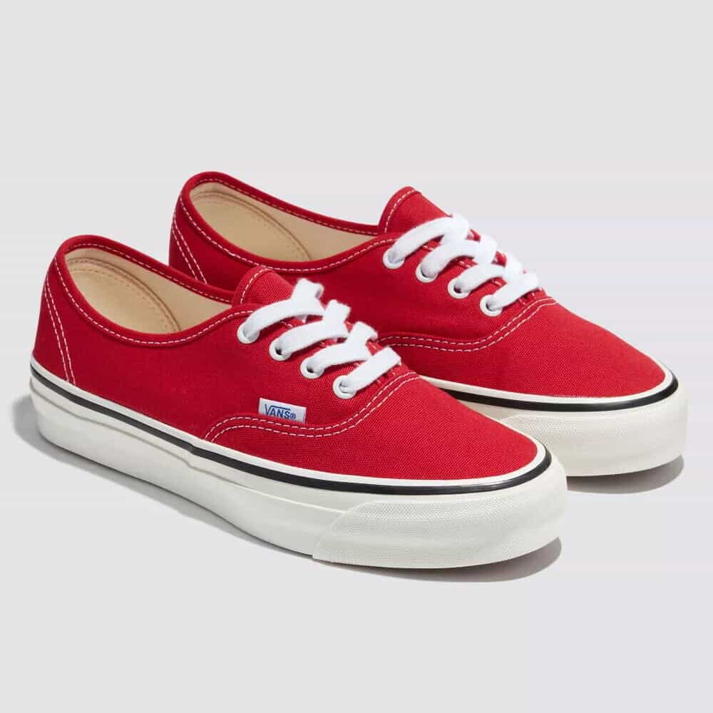 VANS AUTHENTIC REISSUE 44 LX SNEAKERS RACING RED (RD)