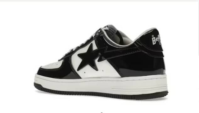 HQ BAPE STA LOW BLACK (HQ BAPE BW)