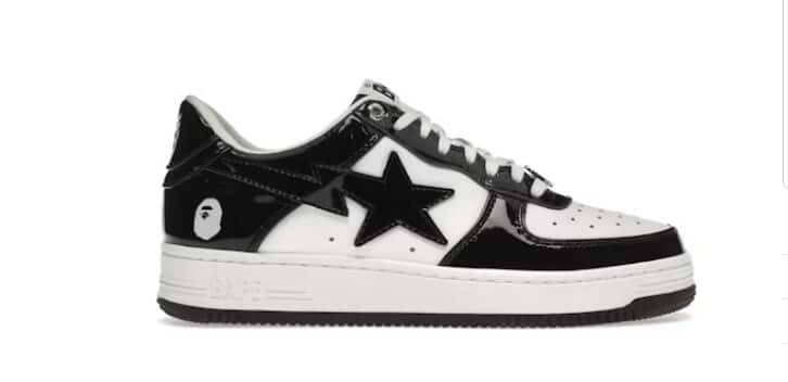 HQ BAPE STA LOW BLACK (HQ BAPE BW)