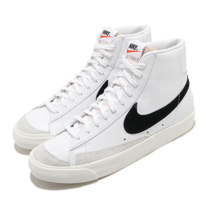 NIKE BLAZER MID 77 VINTAGE WHITE BLACK