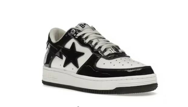 HQ BAPE STA LOW BLACK (HQ BAPE BW)