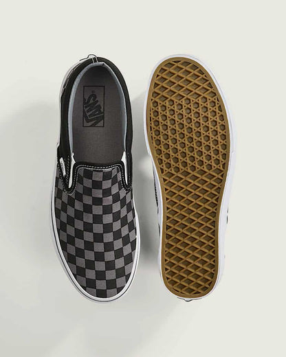 Vans slip-on Checkerboard Black Pewter/Grey (SOCBG2)