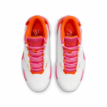 Jordan Max Aura 4 White Safety Orange Pinksicle (Jmax Aura WPO)