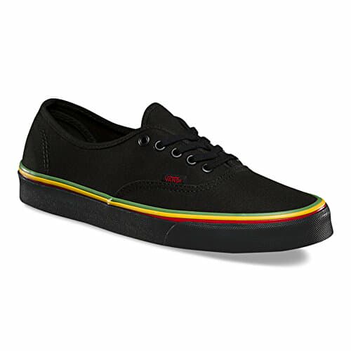 Vans Authentic Skate Shoes in Rasta colorway (ABC)