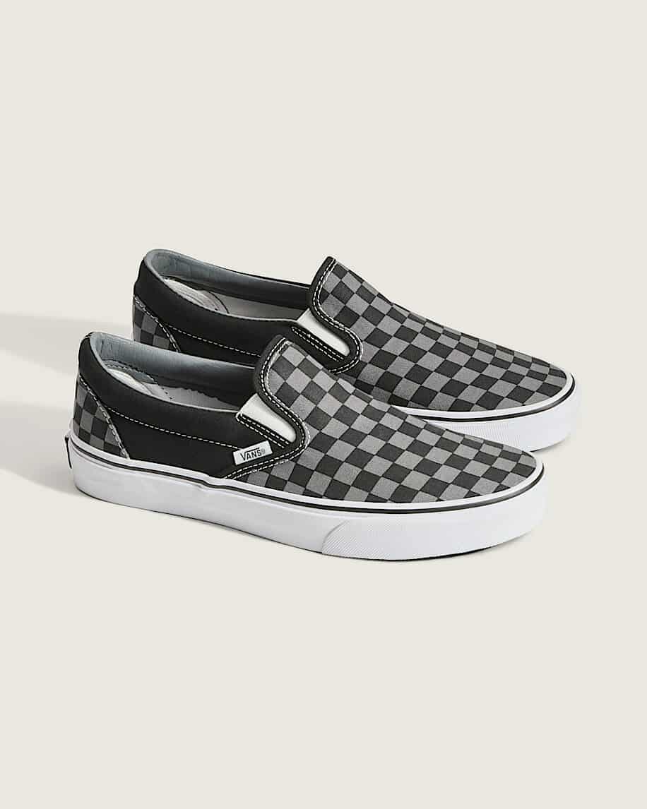 Vans slip-on Checkerboard Black Pewter/Grey (SOCBG2)