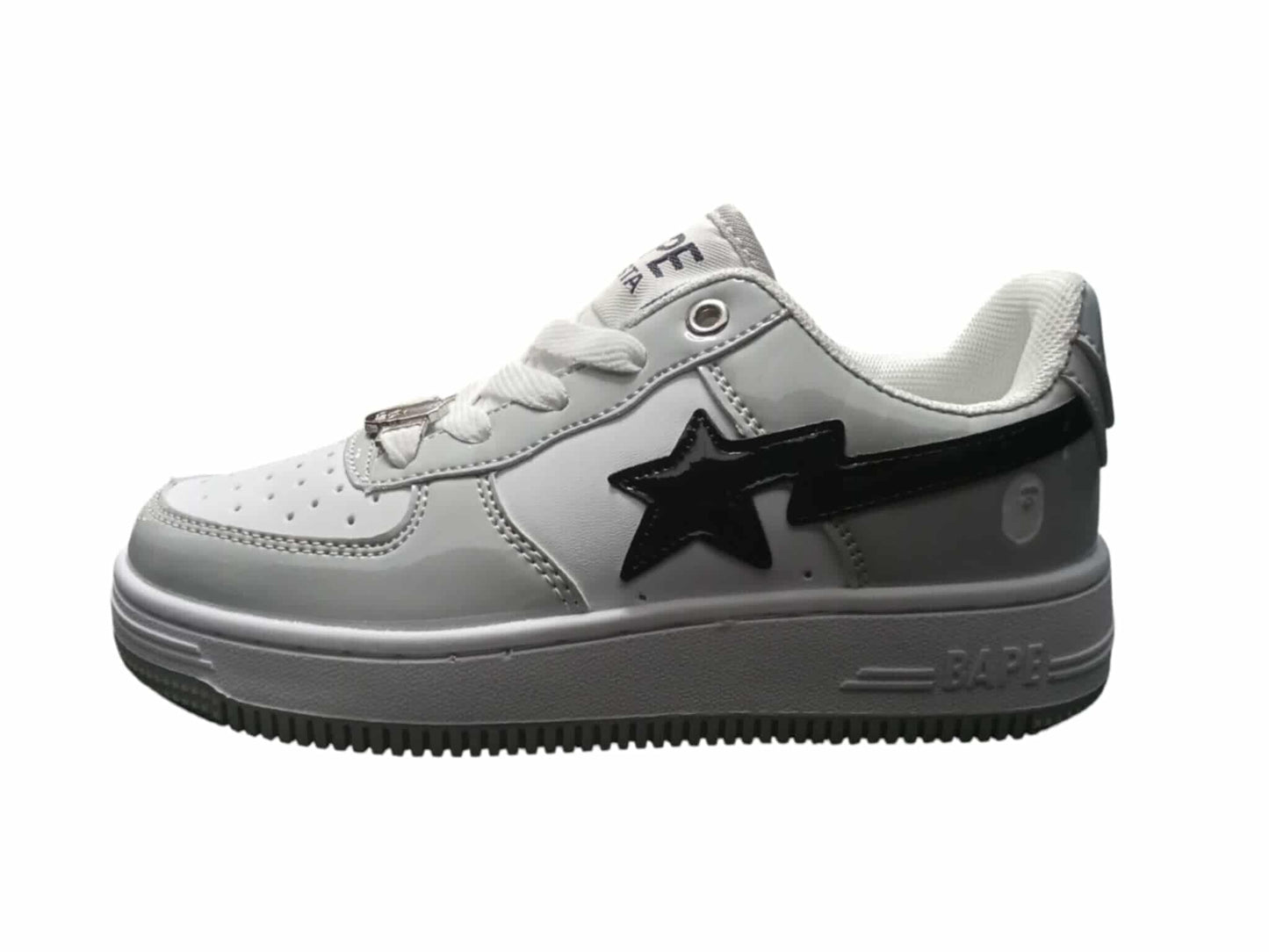 KIDS BAPE GREY (K-BAPE GBW)
