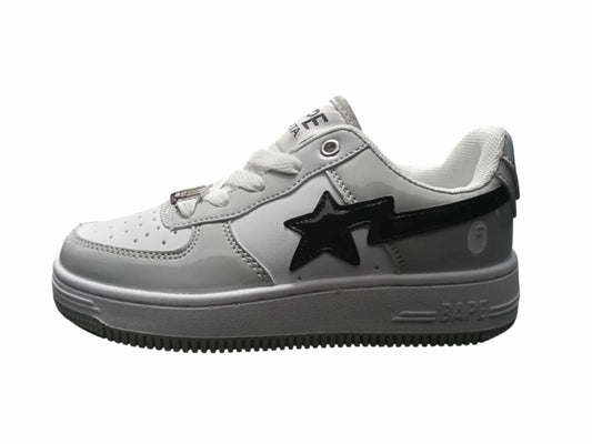 KIDS BAPE GREY (K-BAPE GBW)