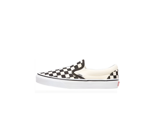 VANS CHECKERBOARD SLIP-ON BLACK/OFF-WHITE