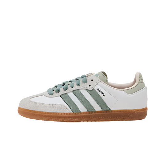 ADIDAS SAMBA SILVER GREEN (SAMBA WG)