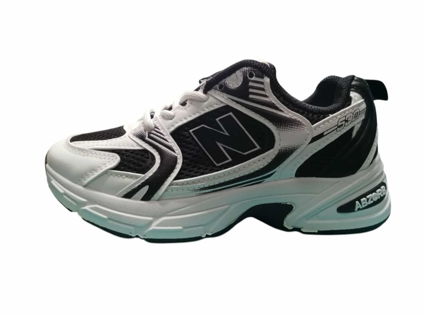 KIDS NB530 WHITE BLACK 2 (K-NB530 WB2)