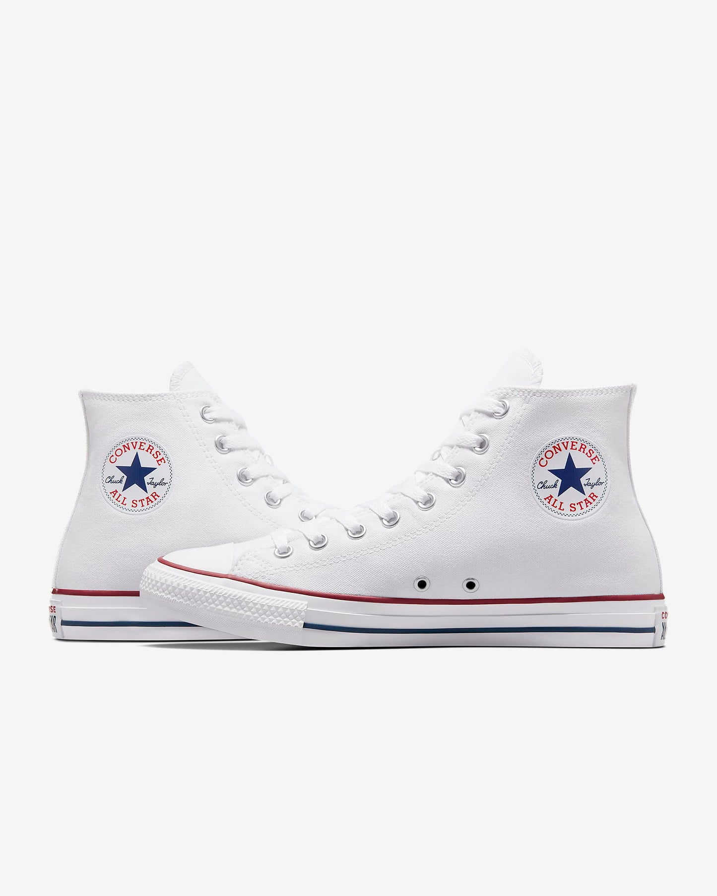 HQ Converse Chuck Taylor All Star High Top WHITE RED (HQ CONS HI WR)