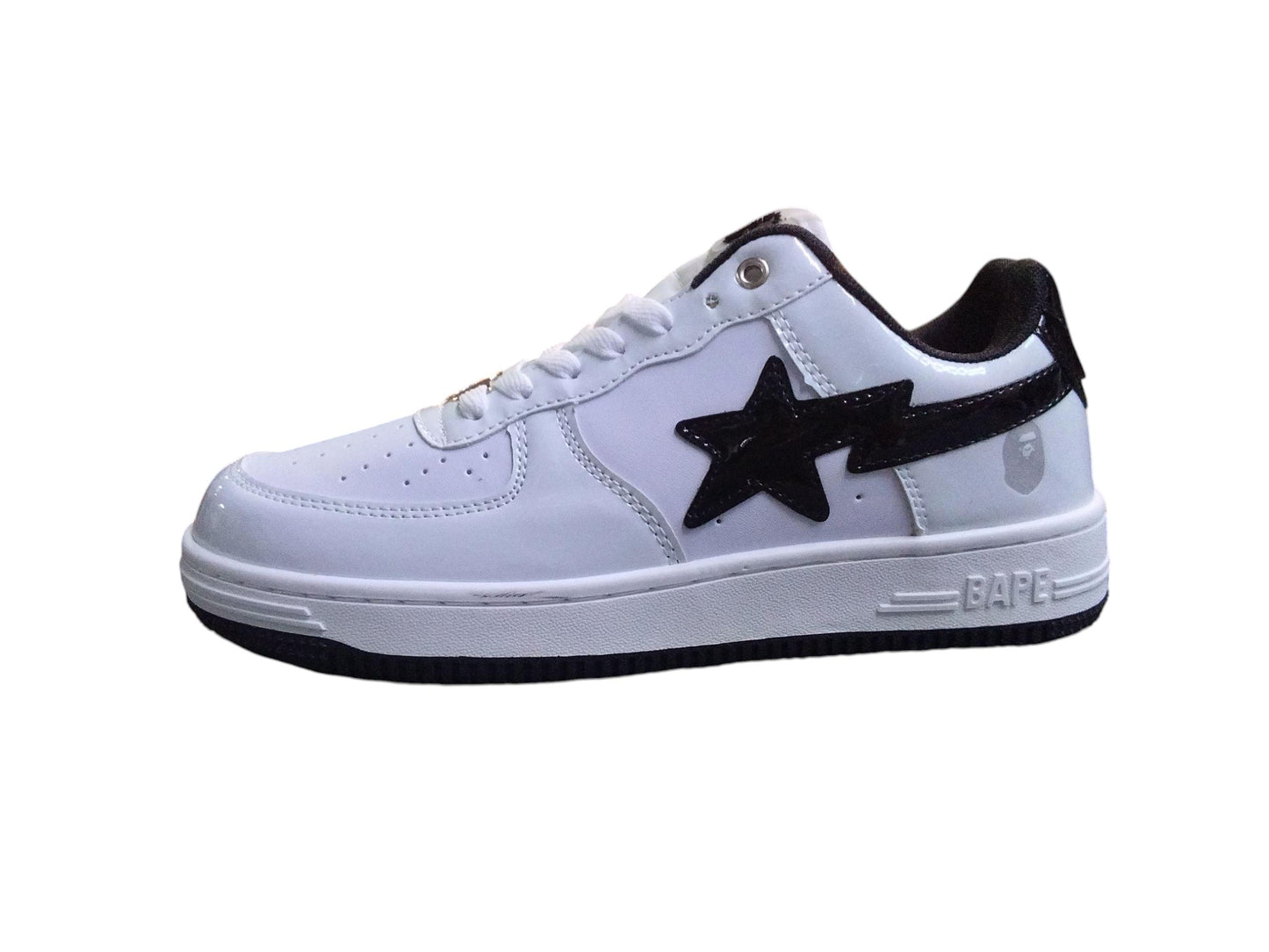 HQ BAPE WHITE BLACK (HQ BAPE WB)