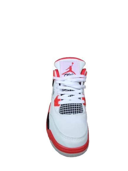 JORDAN 4 WHITE BLACK RED 2 (J4 WBR2)