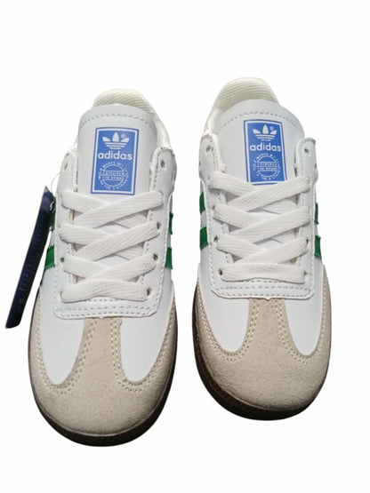 KIDS SAMBA WHITE GREEN (K-SAMBA WG)