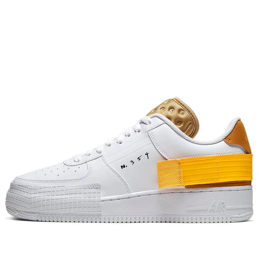 AIR FORE 1 WHITE YELLOW