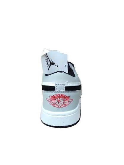 KIDS JORDAN 1 WHITE BLACK GREY (K-J1 WBG)