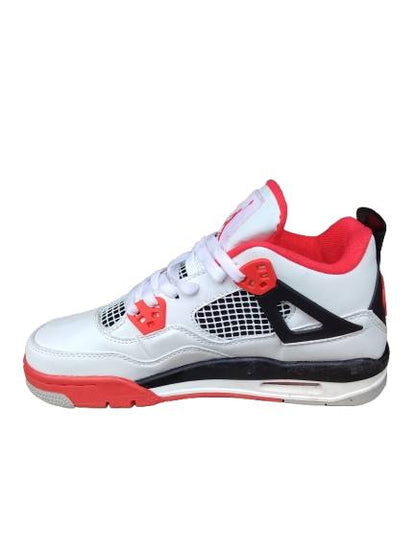 JORDAN 4 WHITE BLACK RED 2 (J4 WBR2)