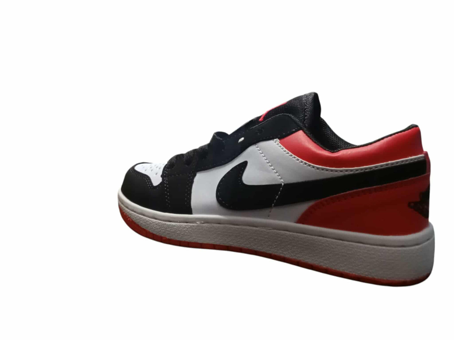 KIDS JORDAN 1 WHITE BLACK RED (K-J1 WBR)