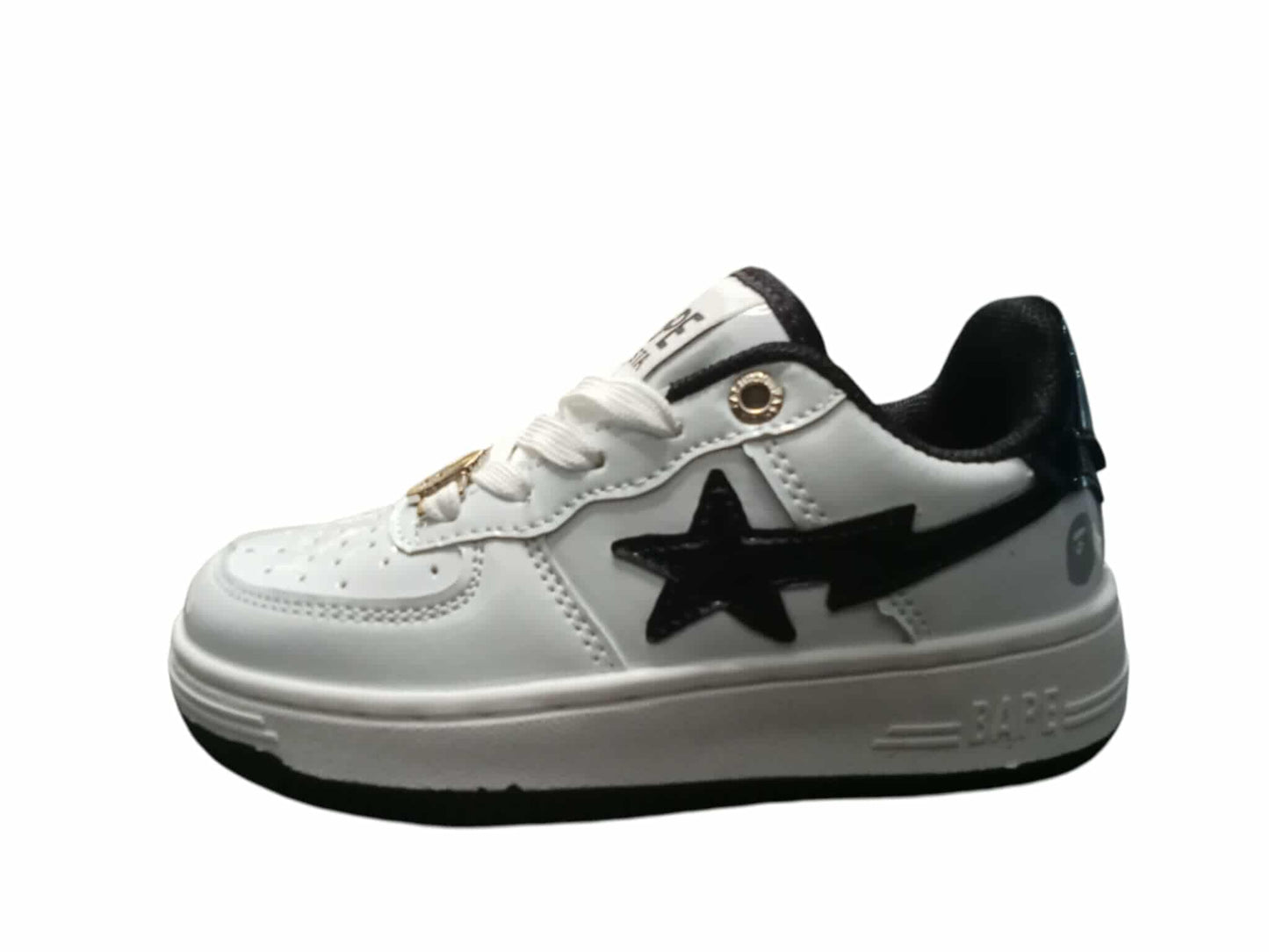 KIDS BAPE WHITE BLACK (K-BAPE WB)