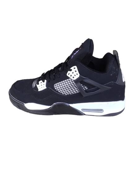 HQ JORDAN 4 BLACK WHITE (HQ J4 BW)