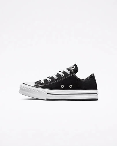 HQ KIDS CONVERSE Chuck Taylor All Star BLACK WHITE (K-CONS BW)