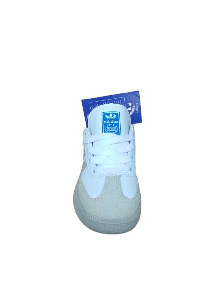 KIDS SAMBA WHITE LIGHT GREY (K-SAMBA WLG)