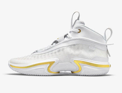 HQ JORDAN 36 WHITE METALLIC GOLD (HQ J36 WG)