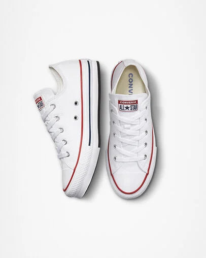 HQ KIDS CONVERSE Chuck Taylor All Star WHITE RED (K-CONS WR)