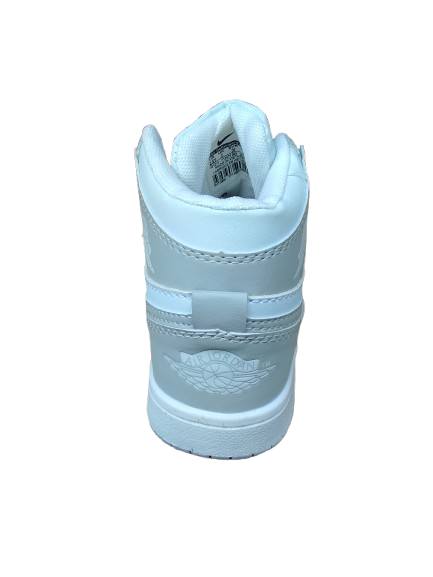 KIDS JORDAN 1 MIDCUT GREY WHITE (K-J1M GW)
