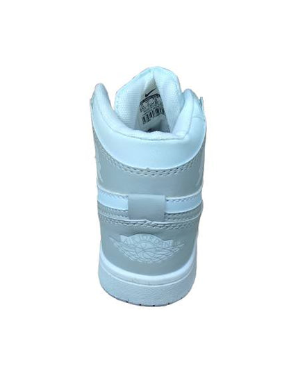 KIDS JORDAN 1 MIDCUT GREY WHITE (K-J1M GW)