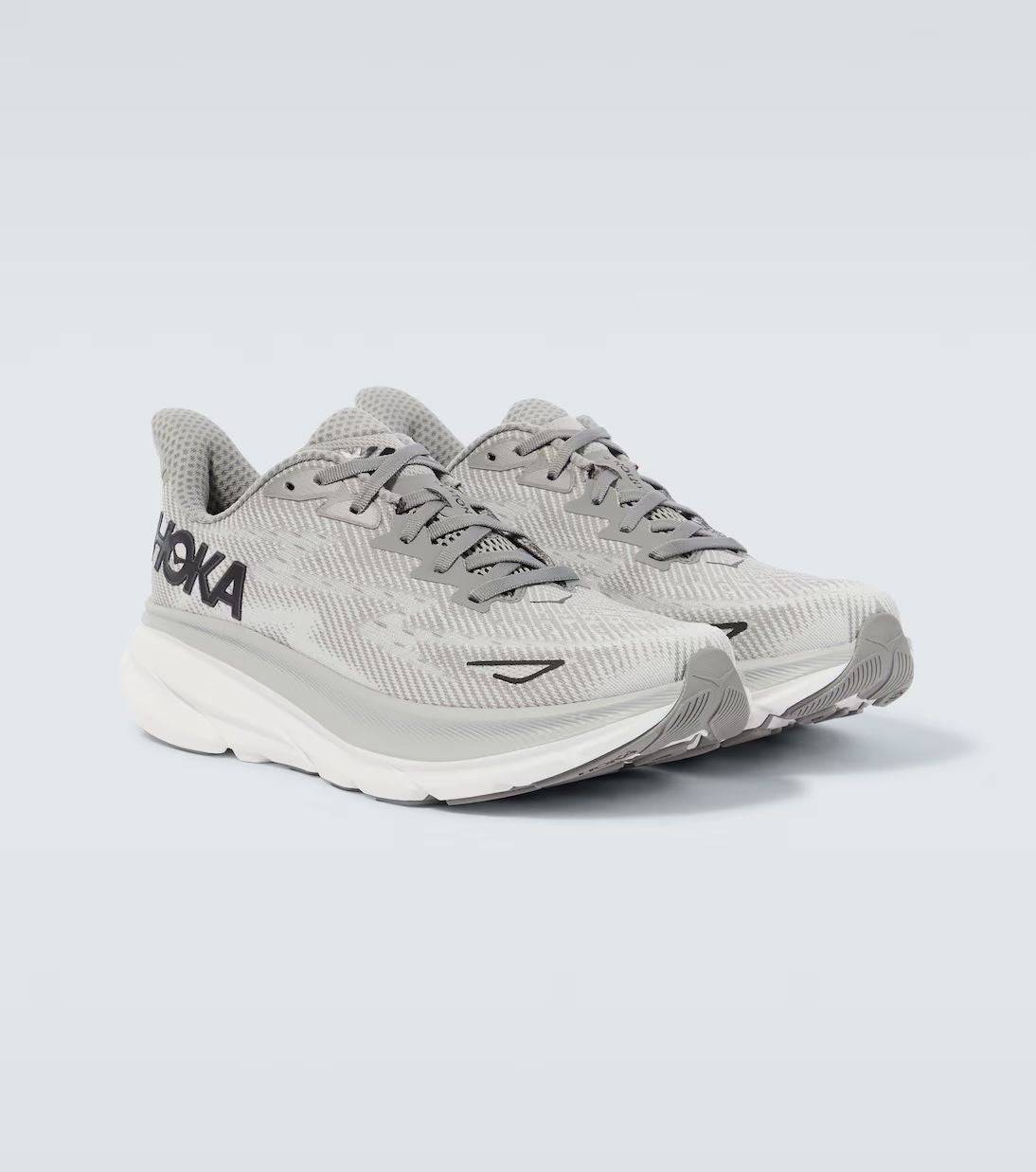 HOKA CLIFTON 9 GRAY