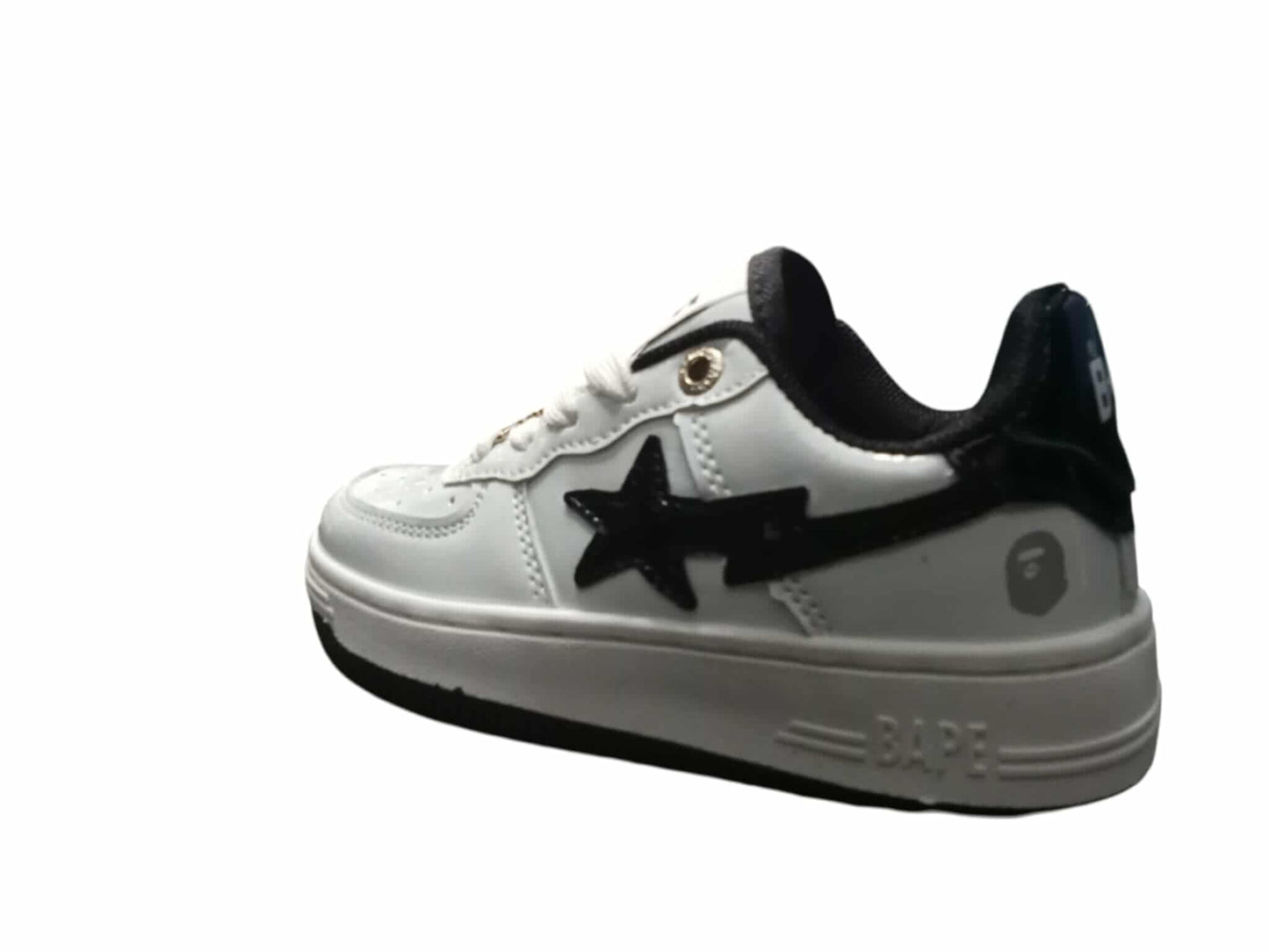 KIDS BAPE WHITE BLACK (K-BAPE WB)