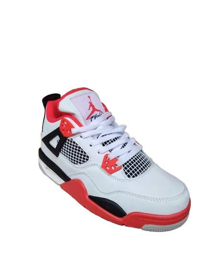 JORDAN 4 WHITE BLACK RED 2 (J4 WBR2)