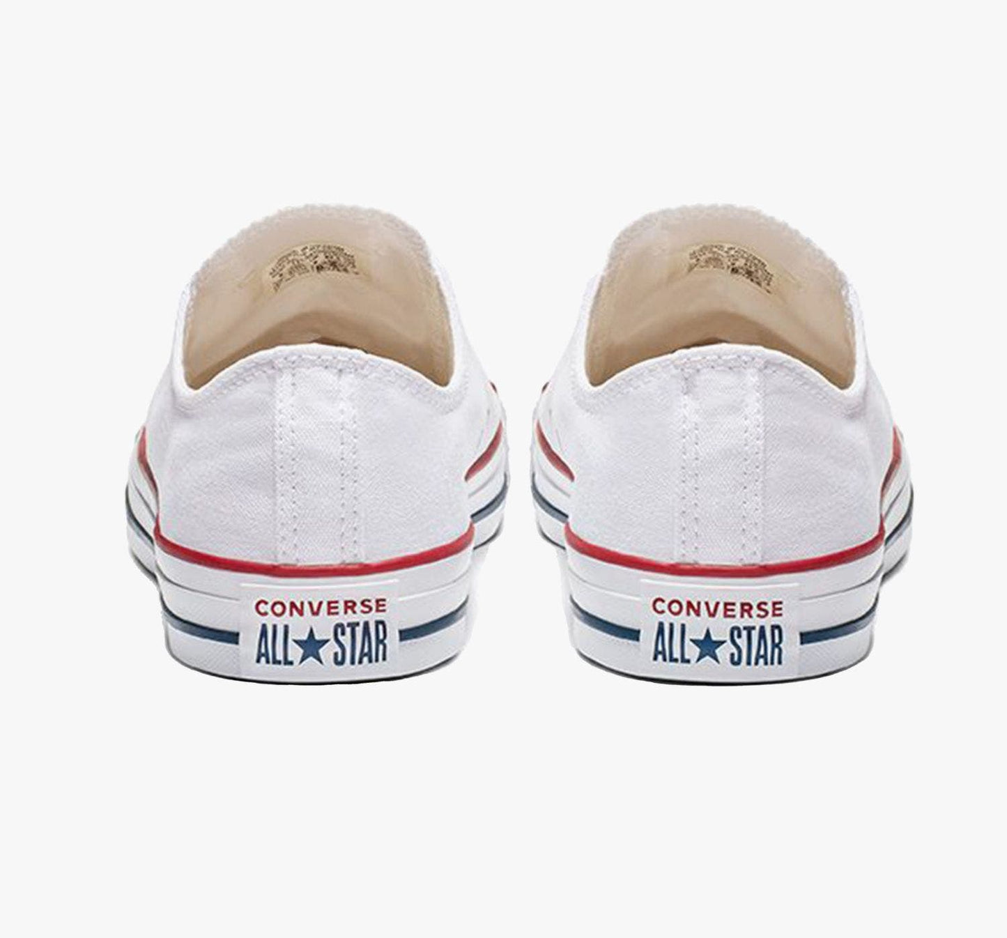 HQ CONVERSE Chuck Taylor All Star WHITE RED (HQ CONS WR)