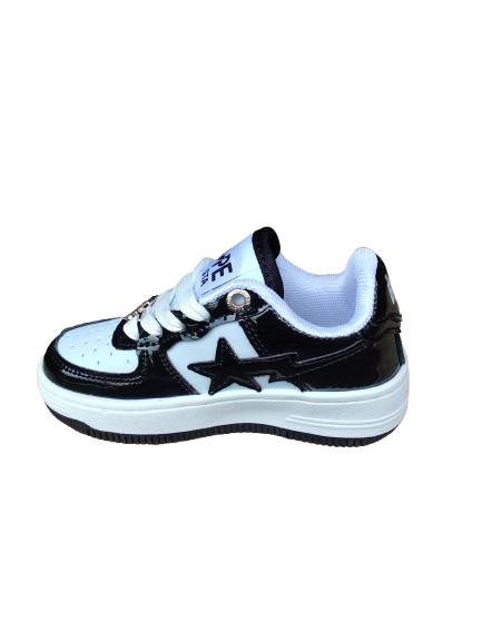 KIDS BAPE BLACK WHITE (K-BAPE BW)