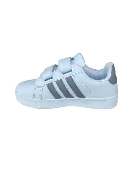 KIDS SUPERSTAR WHITE GREY (K-SS WG)