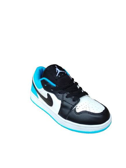 KIDS JORDAN 1 WHITE BLACK BLUE (K-J1 WBB)